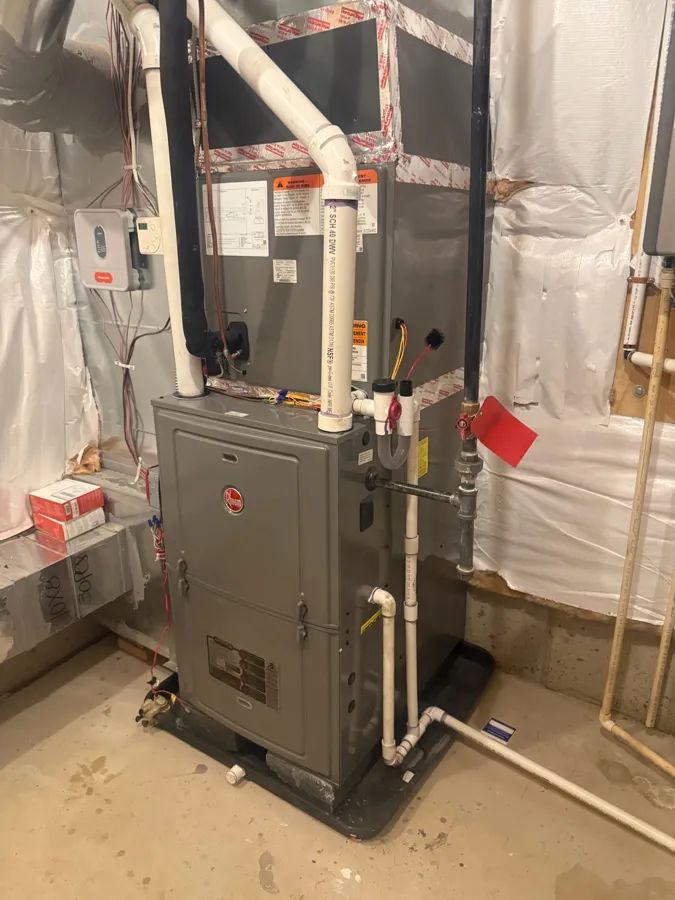 Gas furnace installed by American Way